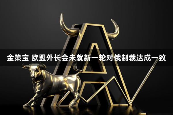 金策宝 欧盟外长会未就新一轮对俄制裁达成一致