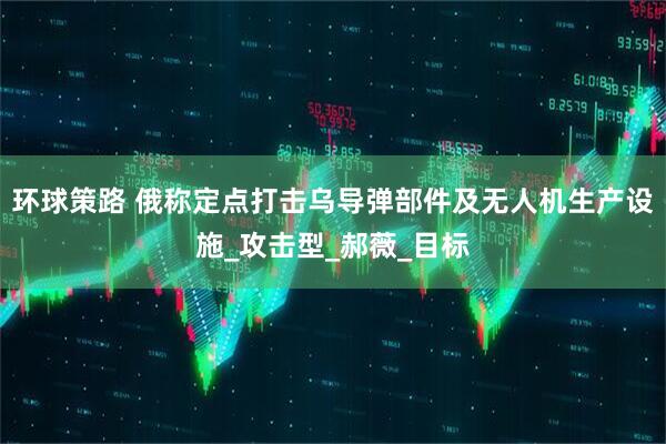 环球策路 俄称定点打击乌导弹部件及无人机生产设施_攻击型_郝薇_目标